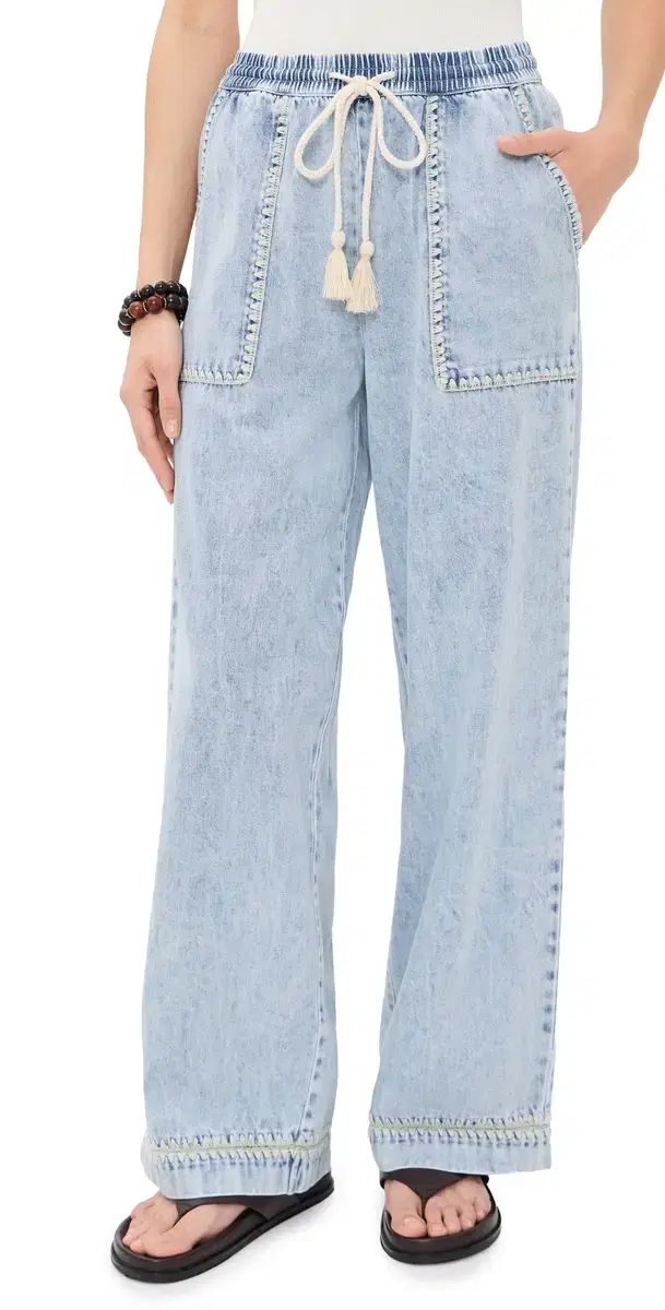 RAILS Campo Pants Bleached Indigo Blanket titch