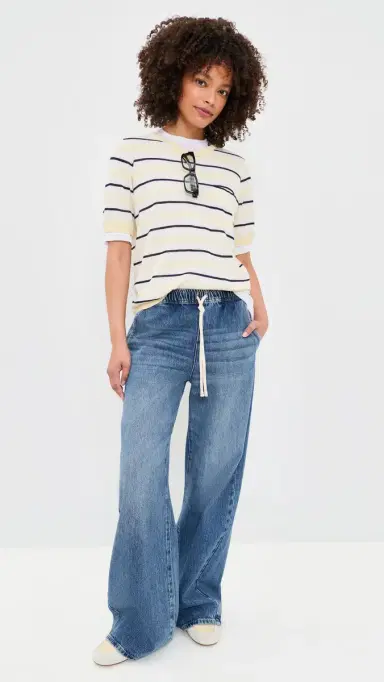 La Ligne Elastic Waist Jeans Walter S | Thumbnail 5