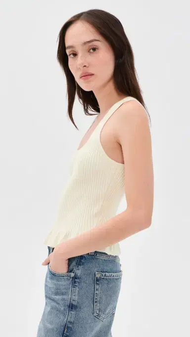 PAIGE Bronwyn Tank Ivory L | Thumbnail 4 PAIGE Bronwyn Tank Ivory L | Thumbnail 4