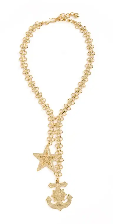 Brinker + Eliza Moonlight Cruise Necklace Gold One Size | Thumbnail 1 Brinker + Eliza Moonlight Cruise Necklace Gold One Size | Thumbnail 1