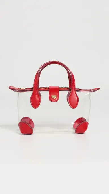 Stoney Clover Lane Pouchette Crossbody Bag Red One Size | Thumbnail 2 Stoney Clover Lane Pouchette Crossbody Bag Red One Size | Thumbnail 2