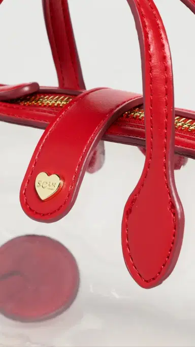 Stoney Clover Lane Pouchette Crossbody Bag Red One Size | Thumbnail 5 Stoney Clover Lane Pouchette Crossbody Bag Red One Size | Thumbnail 5