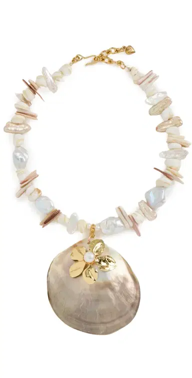 Brinker + Eliza Emme Necklace Pearl/Shell | Thumbnail 1 Brinker + Eliza Emme Necklace Pearl/Shell | Thumbnail 1