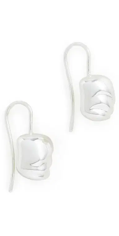 Jenny Bird Rue Drop Earrings Silver One Size | Thumbnail 1