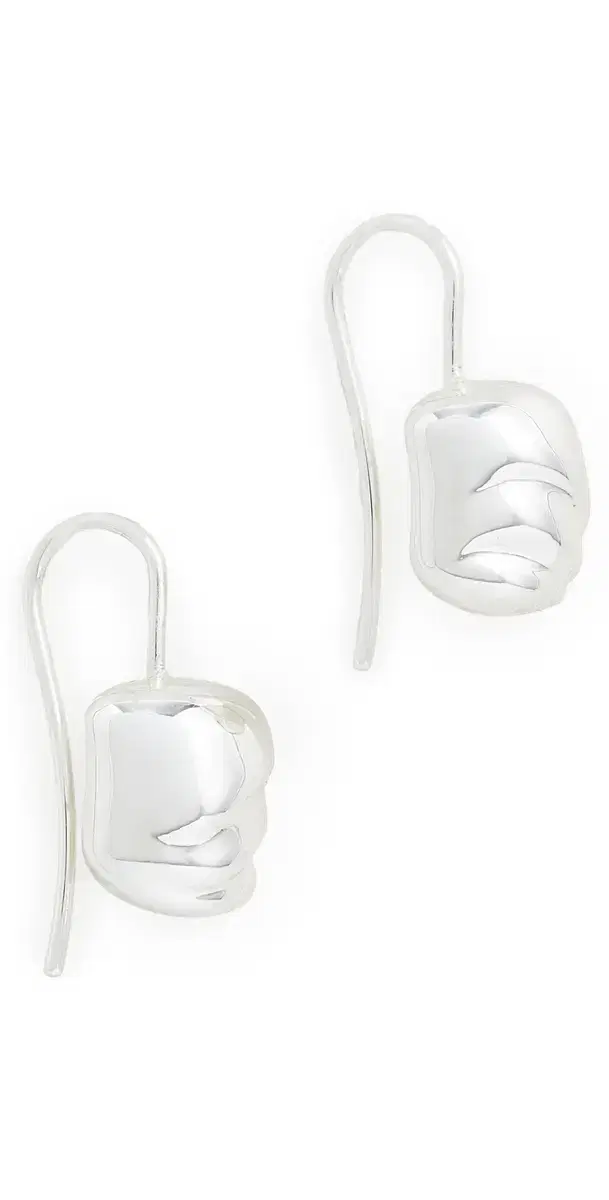 JENNY BIRD Rue Drop Earrings Silver One Size