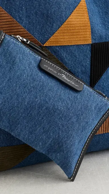3.1 Phillip Lim Suede Quilted Denim Market Tote | Thumbnail 5 3.1 Phillip Lim Suede Quilted Denim Market Tote | Thumbnail 5