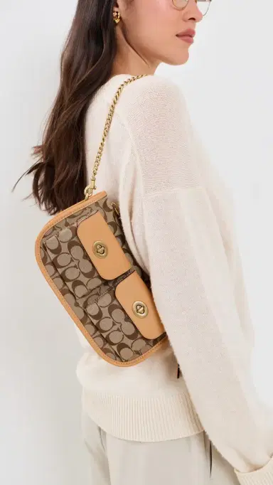 Coach Twin Turnlock Waverly Bag | Thumbnail 3 Coach Twin Turnlock Waverly Bag | Thumbnail 3