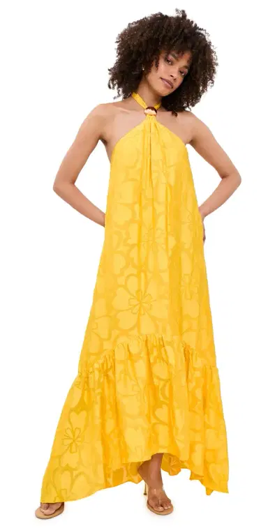 Ramy Brook Zelda Dress unshine Burnout | Thumbnail 1