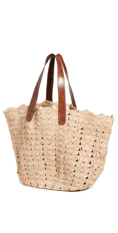 MAR Y SOL Paros Tote Bag Natural | Thumbnail 1 MAR Y SOL Paros Tote Bag Natural | Thumbnail 1