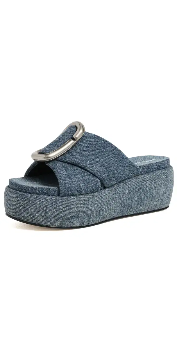 Marc Jacobs The Platform Sandals Medium Wash Indigo