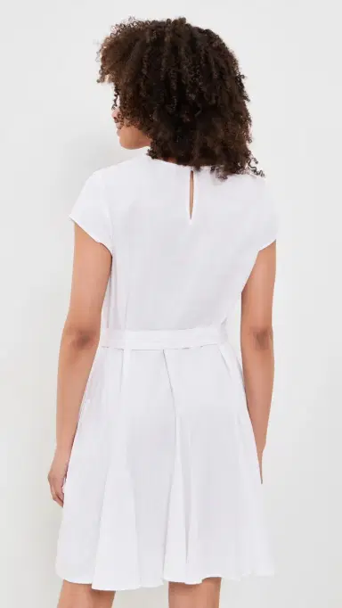 Splendid Lydia Linen Mini Dress White | Thumbnail 3