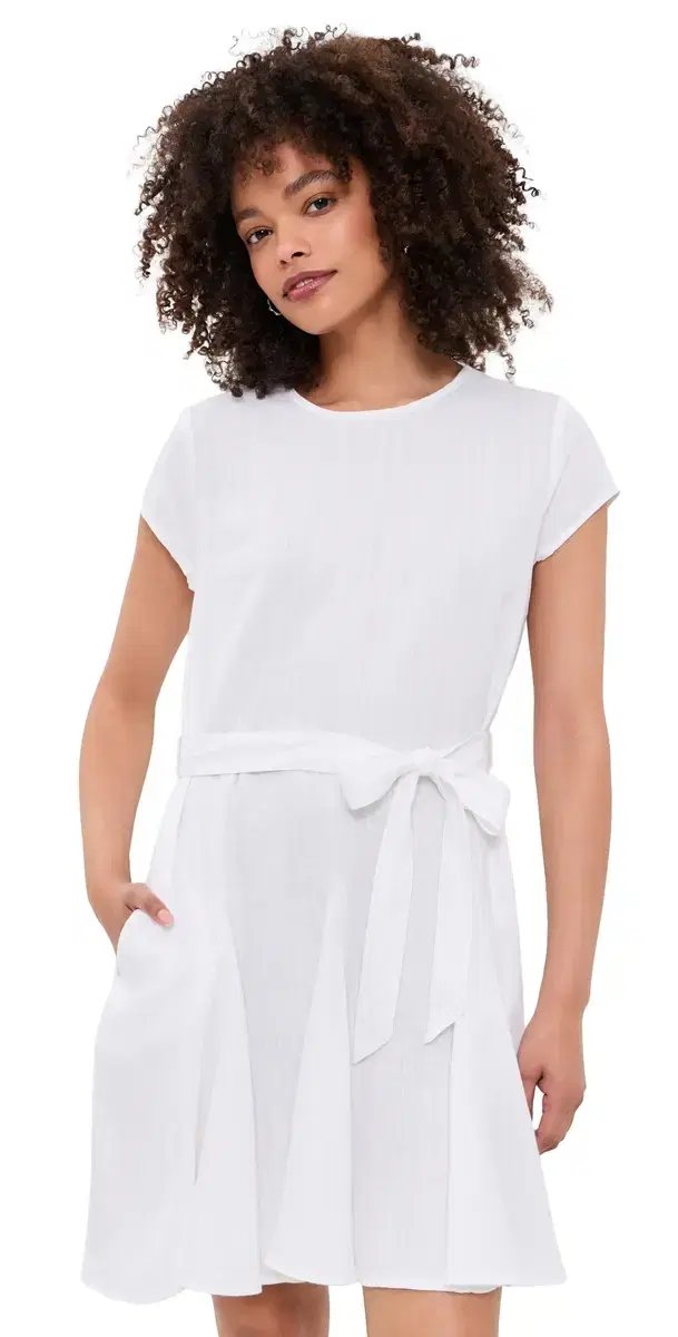 Splendid ydia inen Mini Dress White