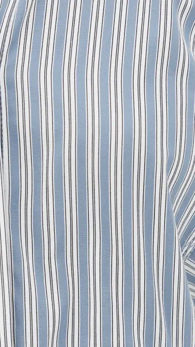 A.L.C. A. L.C. Julie Dress White/Steel Blue 8 | Thumbnail 6