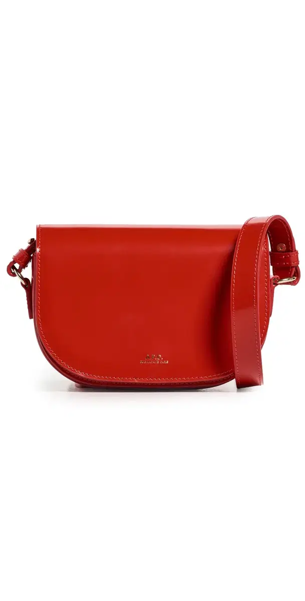 A.P.C. A. P.C. Le B-Side Small Crossbody Bag Bright Red One Size