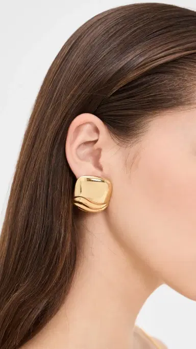 Jenny Bird Rue Earrings High Polish | Thumbnail 3 Jenny Bird Rue Earrings High Polish | Thumbnail 3