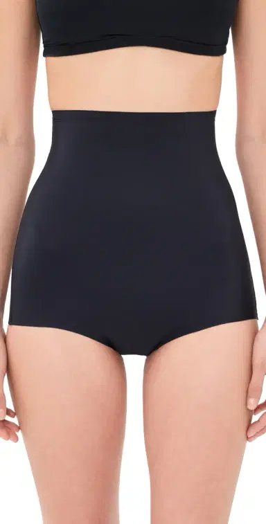 Commando Zone moothing High Waisted Briefs Black | Thumbnail 1