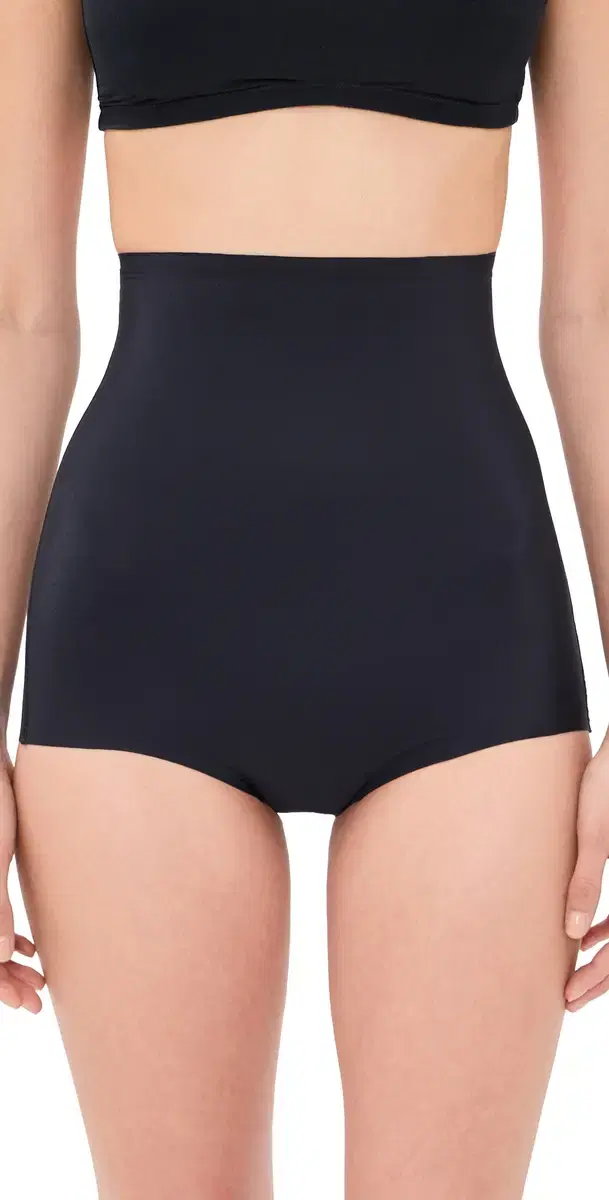 Zone moothing High Waisted Briefs Black