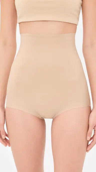 Commando Zone moothing High Waisted Briefs Beige | Thumbnail 2