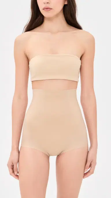 Commando Zone moothing High Waisted Briefs Beige | Thumbnail 4