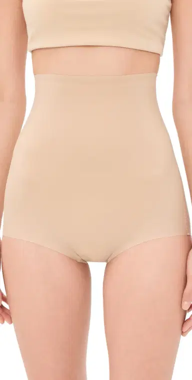 Commando Zone moothing High Waisted Briefs Beige | Thumbnail 1