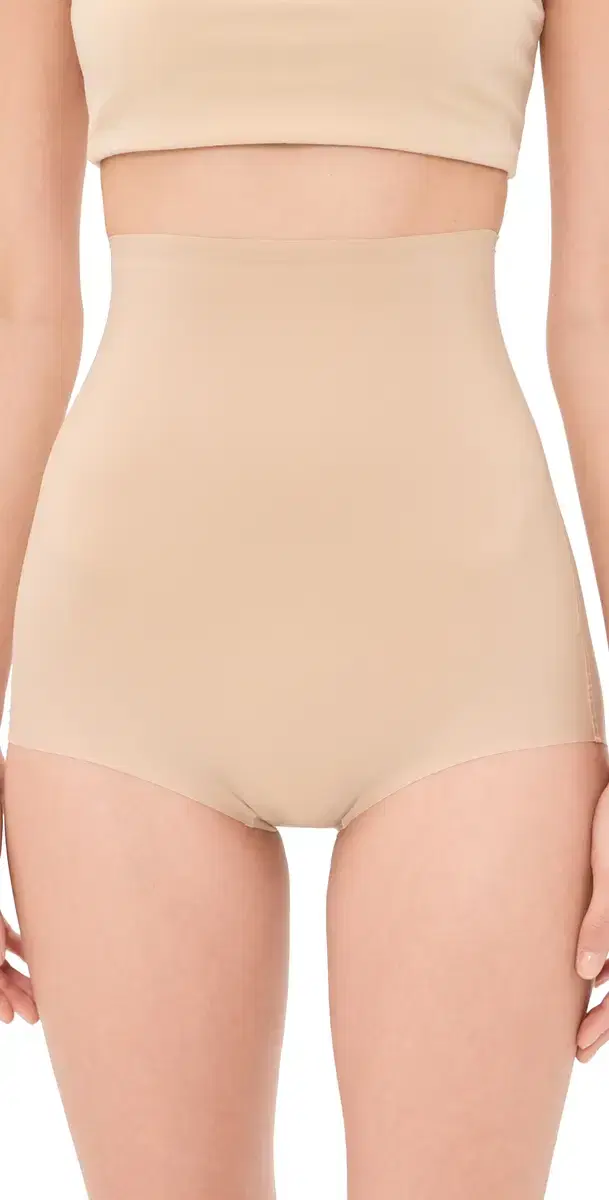 Commando Zone moothing High Waisted Briefs Beige