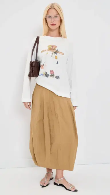Baum und Pferdgarten Jeevona T-Shirt Baum Falling Flowers | Thumbnail 5