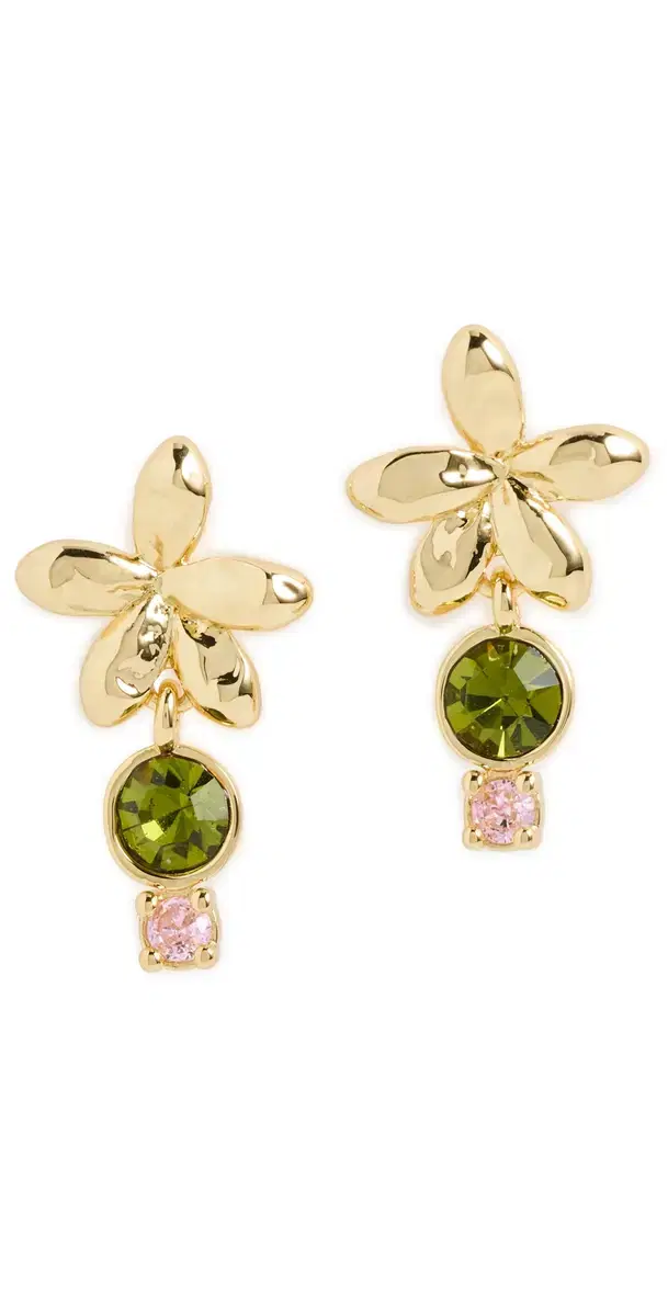Mignonne Gavigan Fabiana Studs Gold Multi One Size