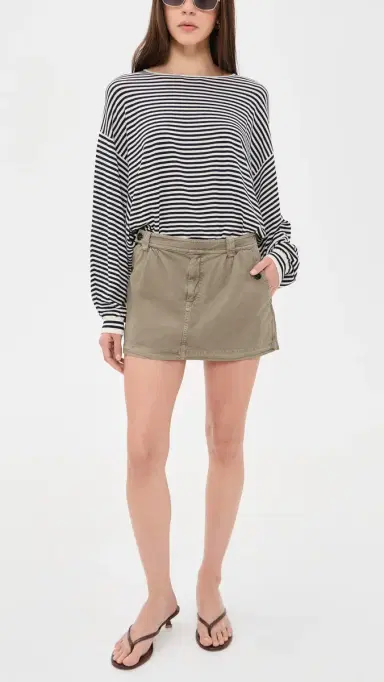 FRAME The Utility Skirt Army | Thumbnail 5