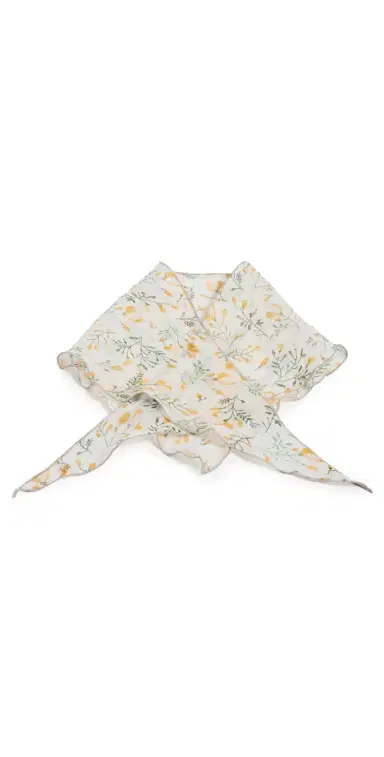 Lele Sadoughi Linen Triangle Scarf | Thumbnail 1