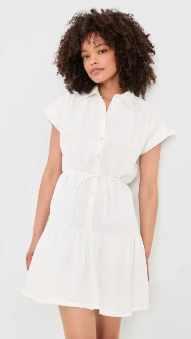 RAILS Evaline Dress White M | Thumbnail 2