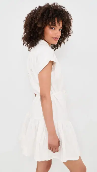 RAILS Evaline Dress White M | Thumbnail 4