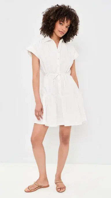 RAILS Evaline Dress White M | Thumbnail 5