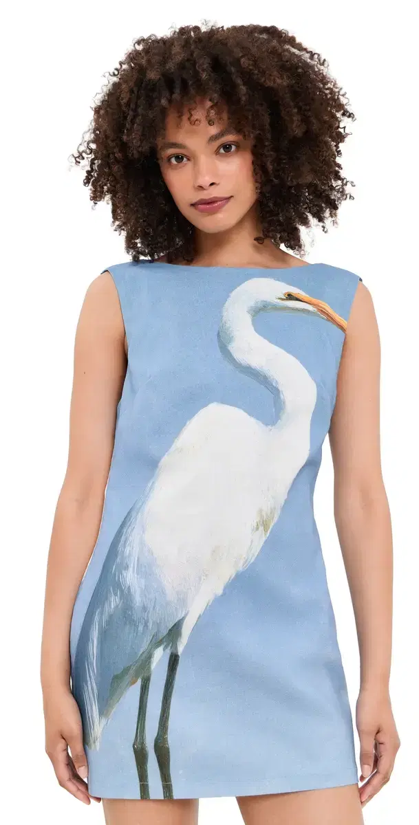 Yellow the Label Chloe inen Dress Heron