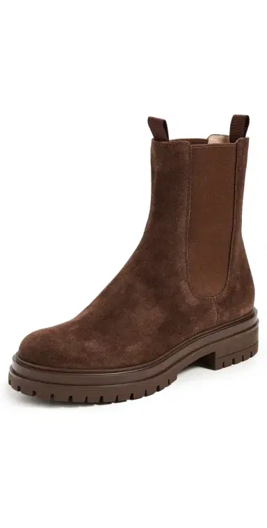 Gianvito Rossi Chester Suede Boots Brown | Thumbnail 1 Gianvito Rossi Chester Suede Boots Brown | Thumbnail 1