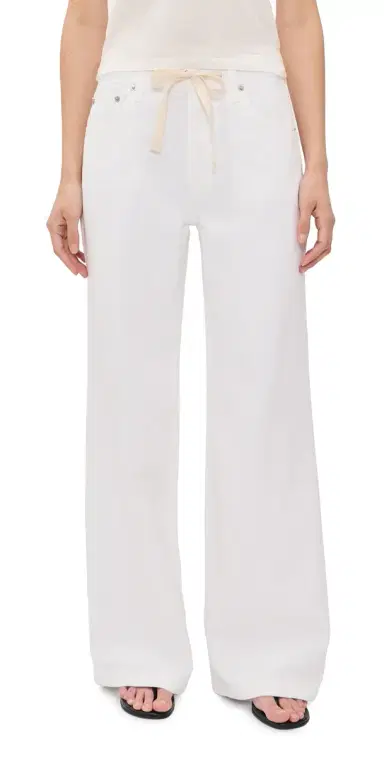 Pistola Jadyn Drawstring Jeans Optic White 31 | Thumbnail 1