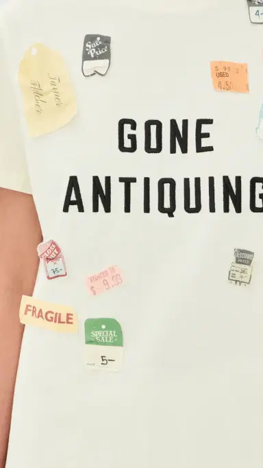 Tanner Fletcher Gone Antiquing Applique Tee | Thumbnail 6 Tanner Fletcher Gone Antiquing Applique Tee | Thumbnail 6