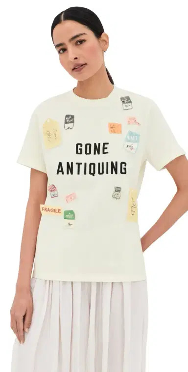 Tanner Fletcher Gone Antiquing Applique Tee | Thumbnail 1 Tanner Fletcher Gone Antiquing Applique Tee | Thumbnail 1