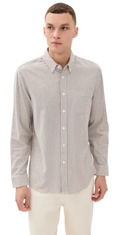 RAILS Vance Button Down Cedar Oat tripe | Thumbnail 1 RAILS Vance Button Down Cedar Oat tripe | Thumbnail 1