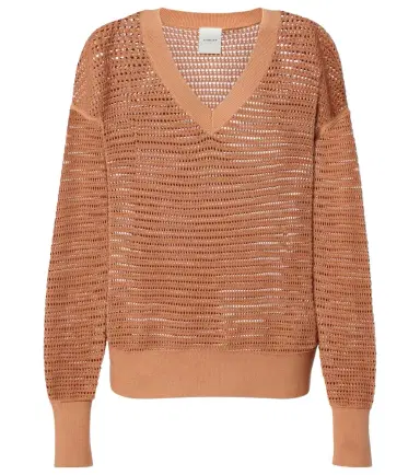 Varley Gaia open-knit cotton sweater | Thumbnail 1