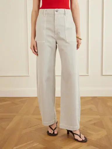 Frame The Bow Cargo High-rise Wide-leg Barrel Jeans | Thumbnail 3
