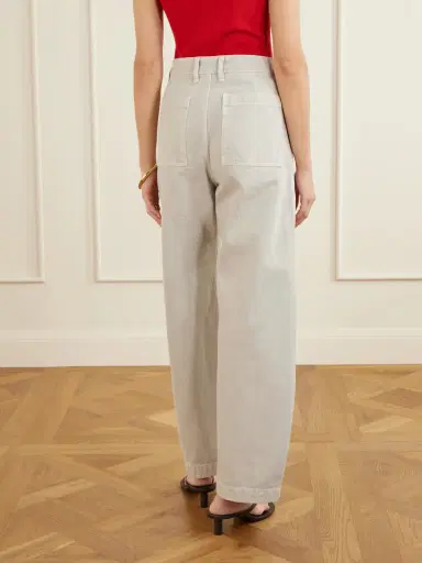 Frame The Bow Cargo High-rise Wide-leg Barrel Jeans | Thumbnail 4