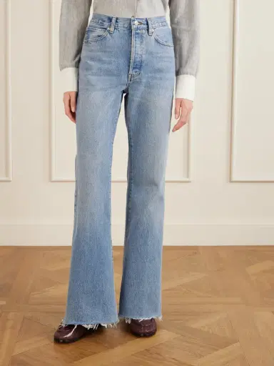 Frame The Lax High-rise Flared Jeans | Thumbnail 3 Frame The Lax High-rise Flared Jeans | Thumbnail 3