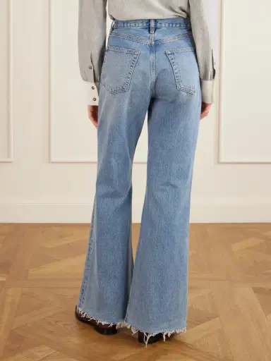 Frame The Lax High-rise Flared Jeans | Thumbnail 4 Frame The Lax High-rise Flared Jeans | Thumbnail 4