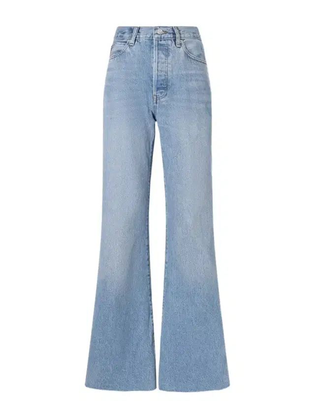 Frame The Lax High-rise Flared Jeans