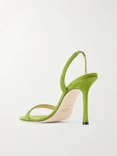 Jimmy Choo Jenn 100 Suede Sandals | Thumbnail 3 Jimmy Choo Jenn 100 Suede Sandals | Thumbnail 3