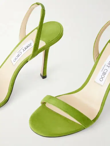 Jimmy Choo Jenn 100 Suede Sandals | Thumbnail 5 Jimmy Choo Jenn 100 Suede Sandals | Thumbnail 5
