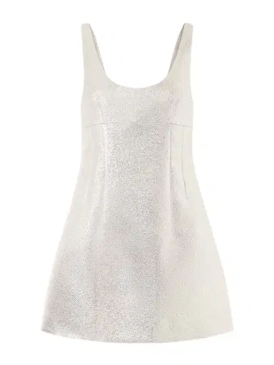 Emilia Wickstead Emma Metallic Cloque Mini Dress | Thumbnail 1 Emilia Wickstead Emma Metallic Cloque Mini Dress | Thumbnail 1