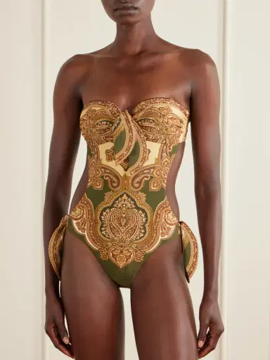 Zimmermann Mahon Printed Swimsuit | Thumbnail 2 Zimmermann Mahon Printed Swimsuit | Thumbnail 2