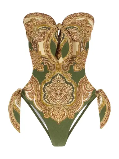 Zimmermann Mahon Printed Swimsuit | Thumbnail 1 Zimmermann Mahon Printed Swimsuit | Thumbnail 1