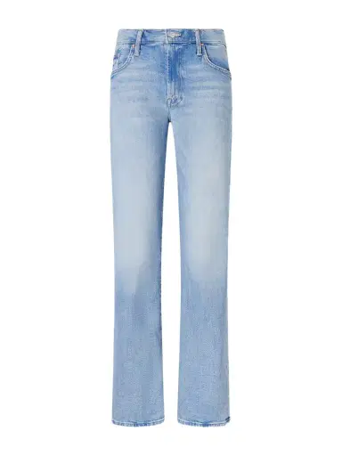 Mother The Mid Rise Zip Rambler Skimp Wide-leg Jeans | Thumbnail 1 Mother The Mid Rise Zip Rambler Skimp Wide-leg Jeans | Thumbnail 1